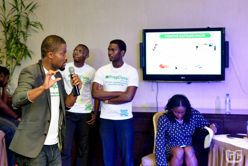 Finale_14- Team PrepClass pitching, led by Olumide Ogunlana