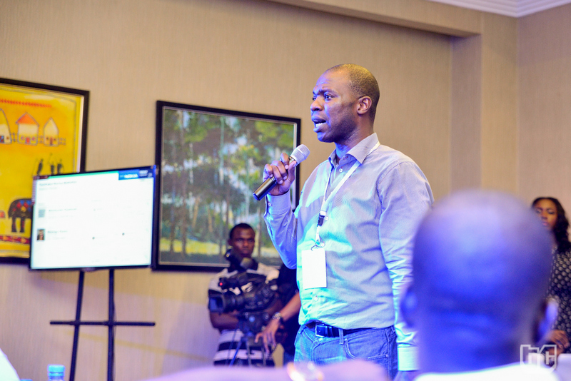 Finale_5- Sim Shagaya, Founder & CEO Konga.com, giving his Keynote Address