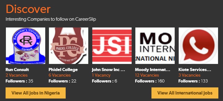 CareerSlip is a free Job Recruiting Portal with social networking elements
