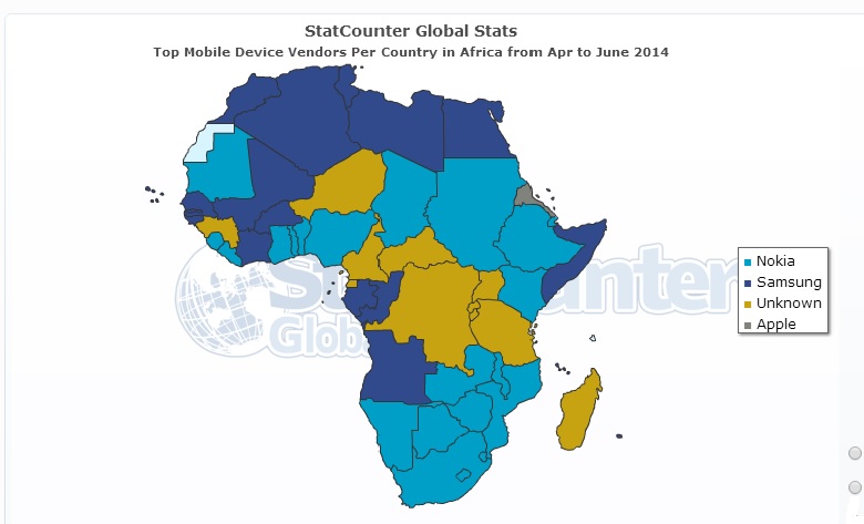 The Battle For The Next Billion – Africa’s Biggest Mobile Platforms In One Map